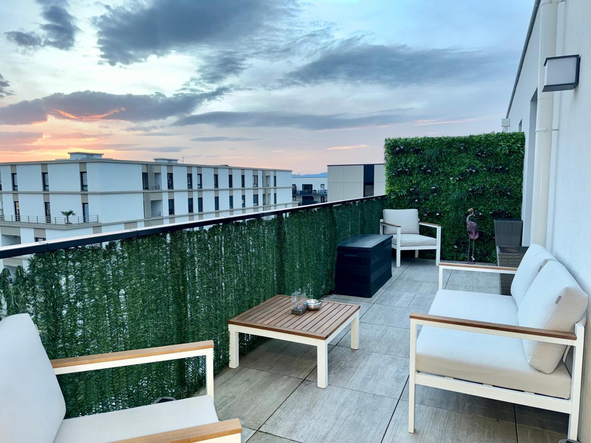 Appartement Rooftop - 5 Min Centre Ville Strasbourg Шильтигхейм Экстерьер фото